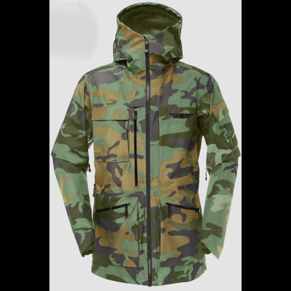 Norrona tamok jacket camo - large